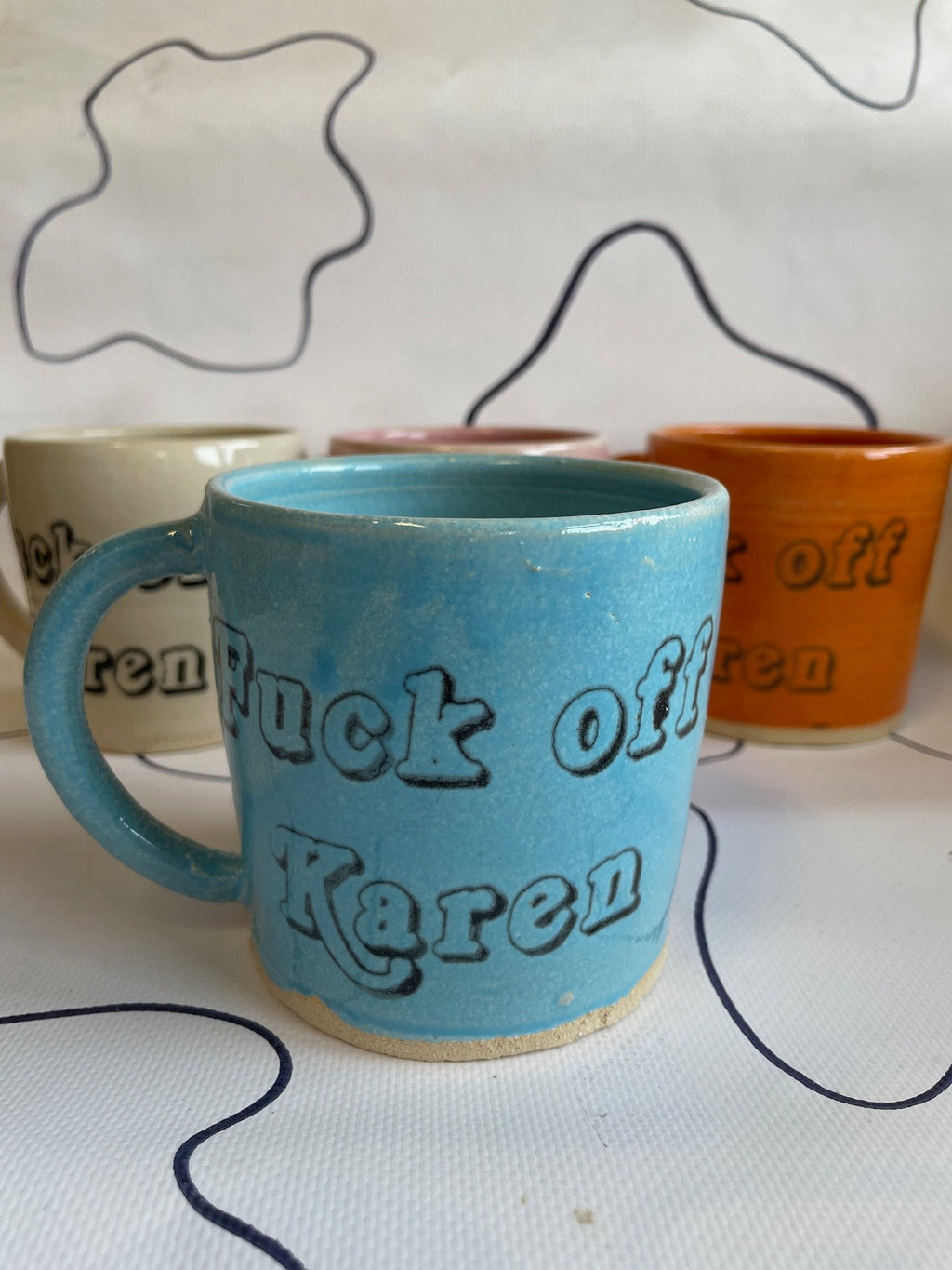 Fuck off Karen mug