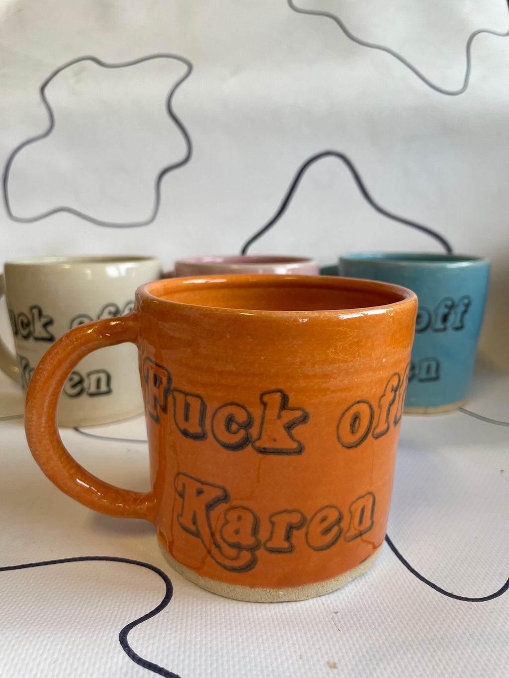 Fuck off Karen mug