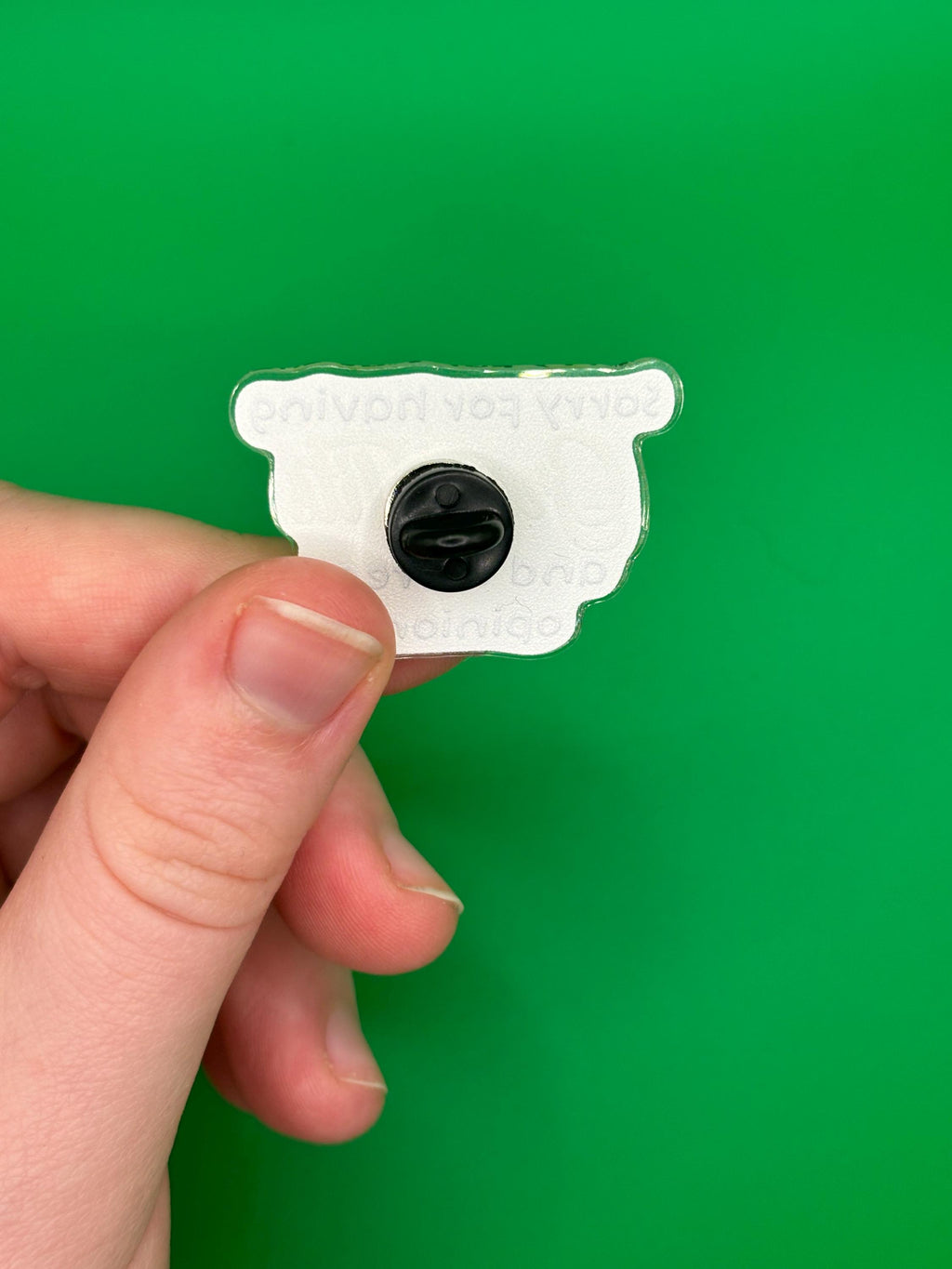 Sorry for having great tits and correct opinions pin