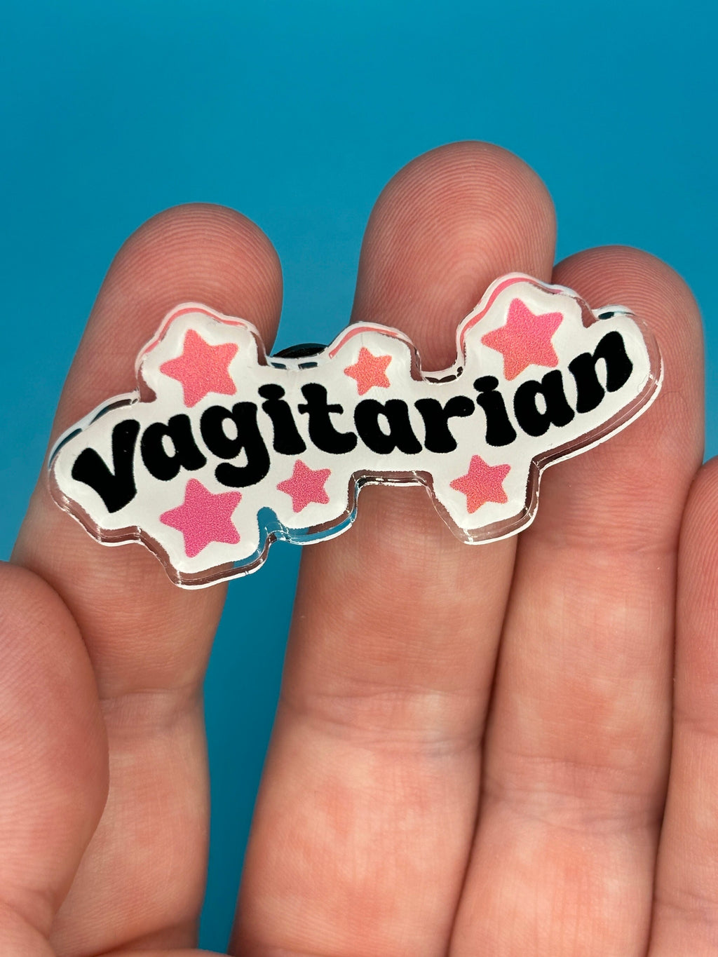 vagitarian pin
