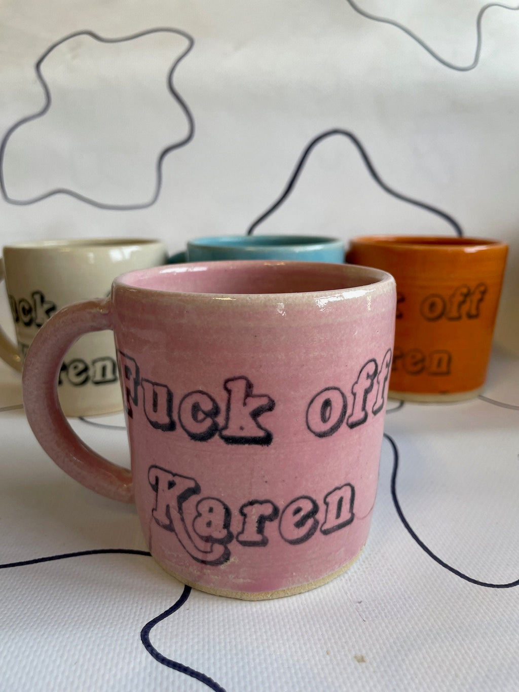 Fuck off Karen mug