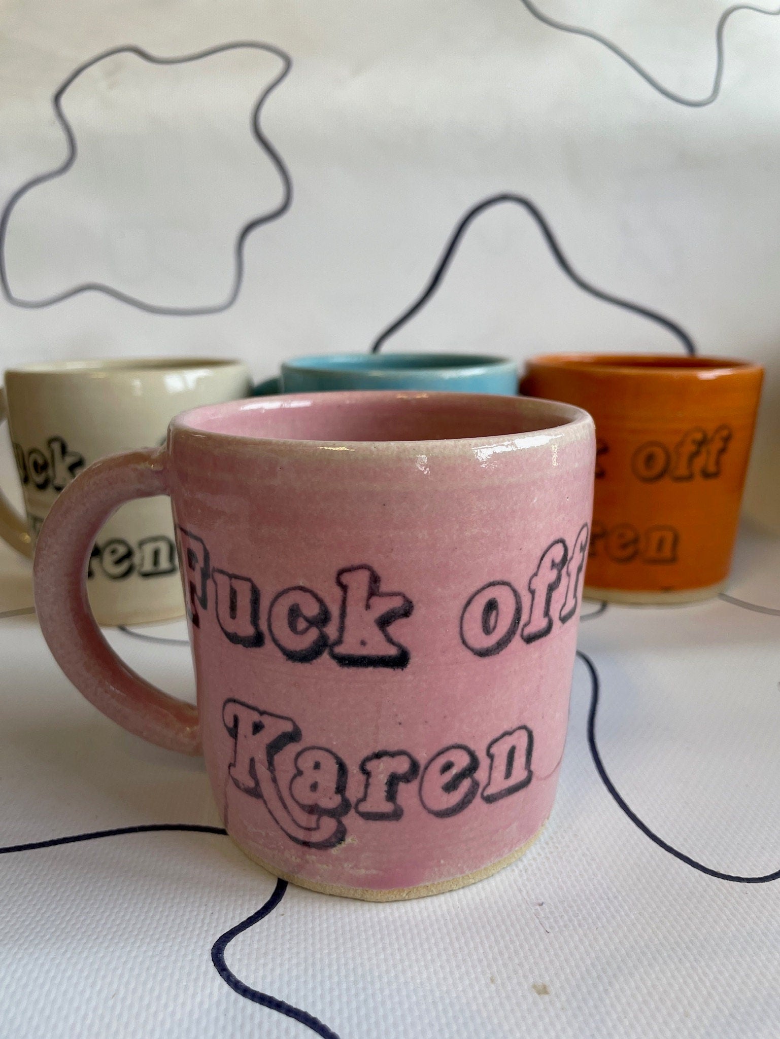 Fuck off Karen mug