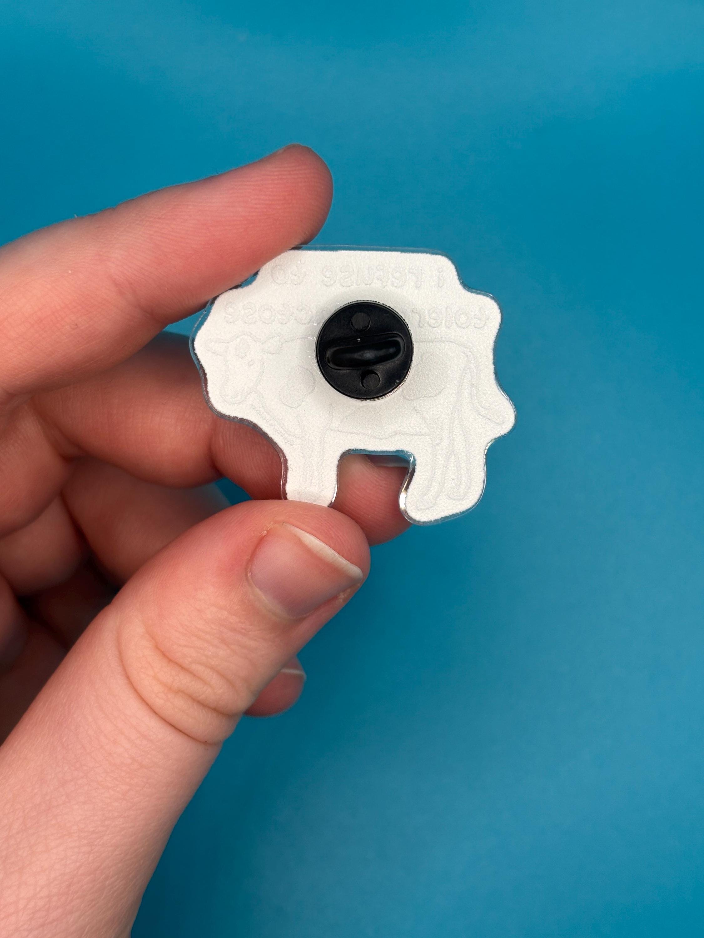 I refuse to tolerate lactose pin