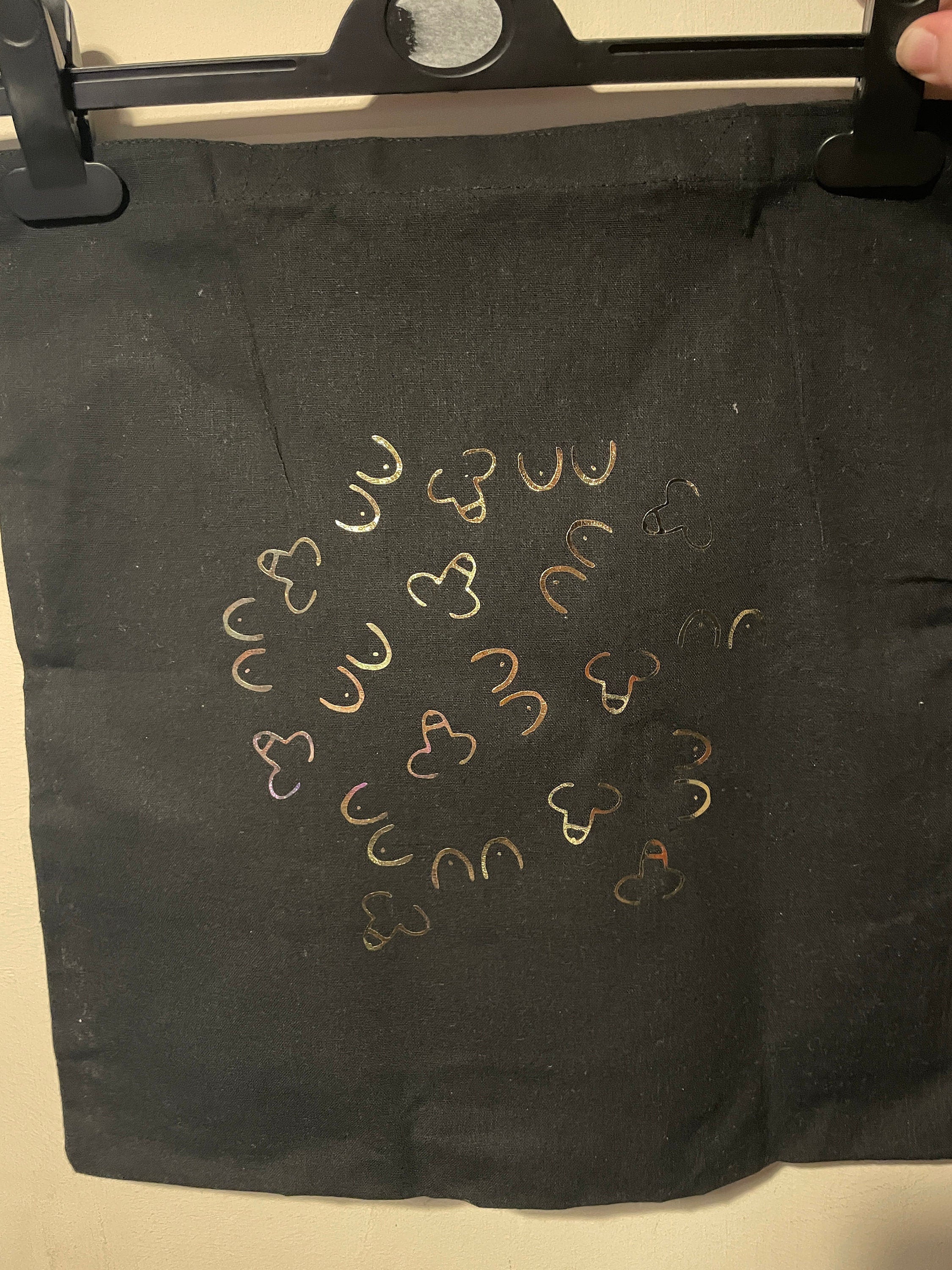 penis and boobs tote bag