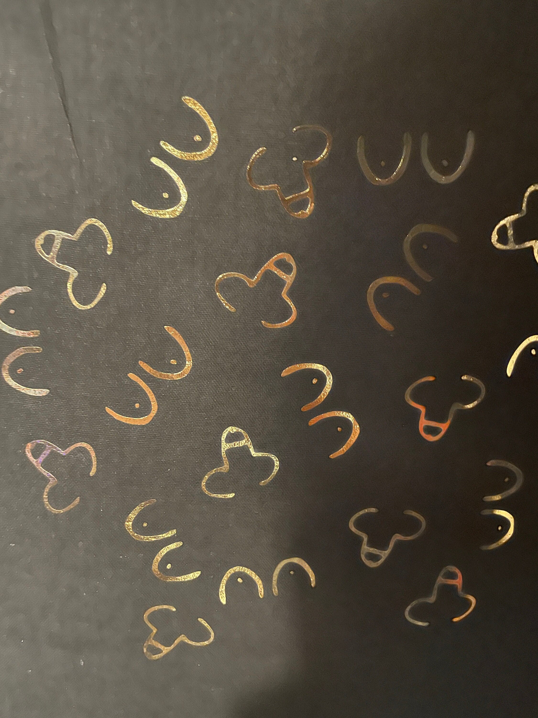 penis and boobs tote bag