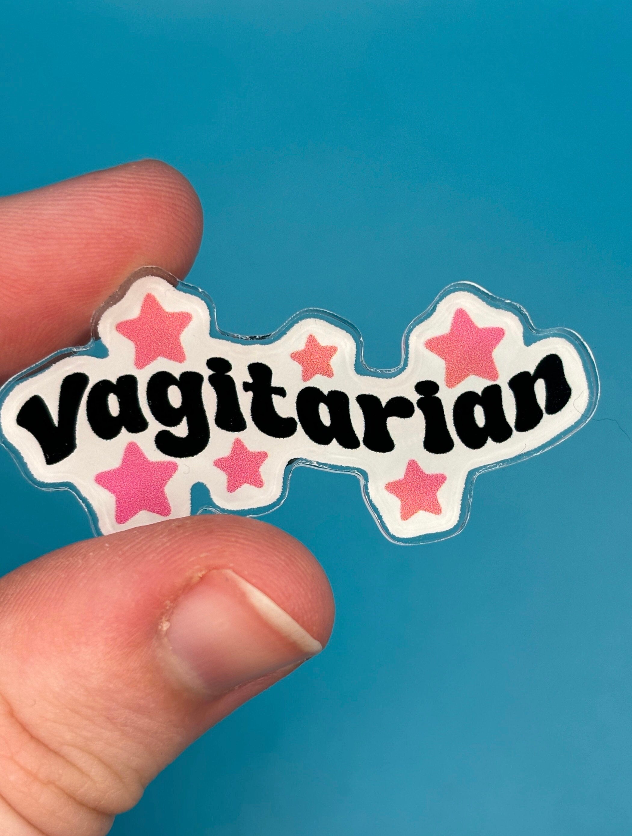 vagitarian pin