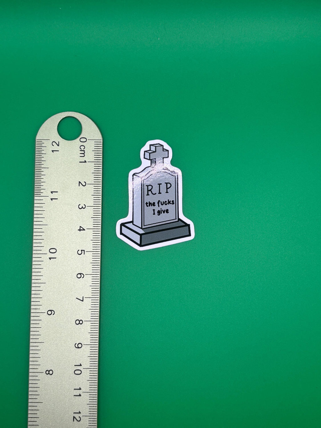 RIP the fucks i give sticker