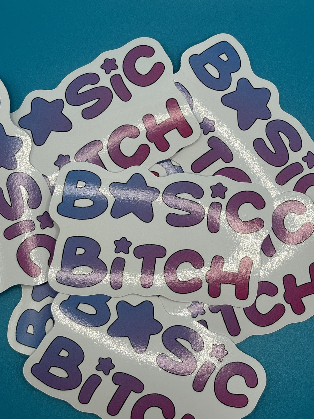 basic bitch sticker