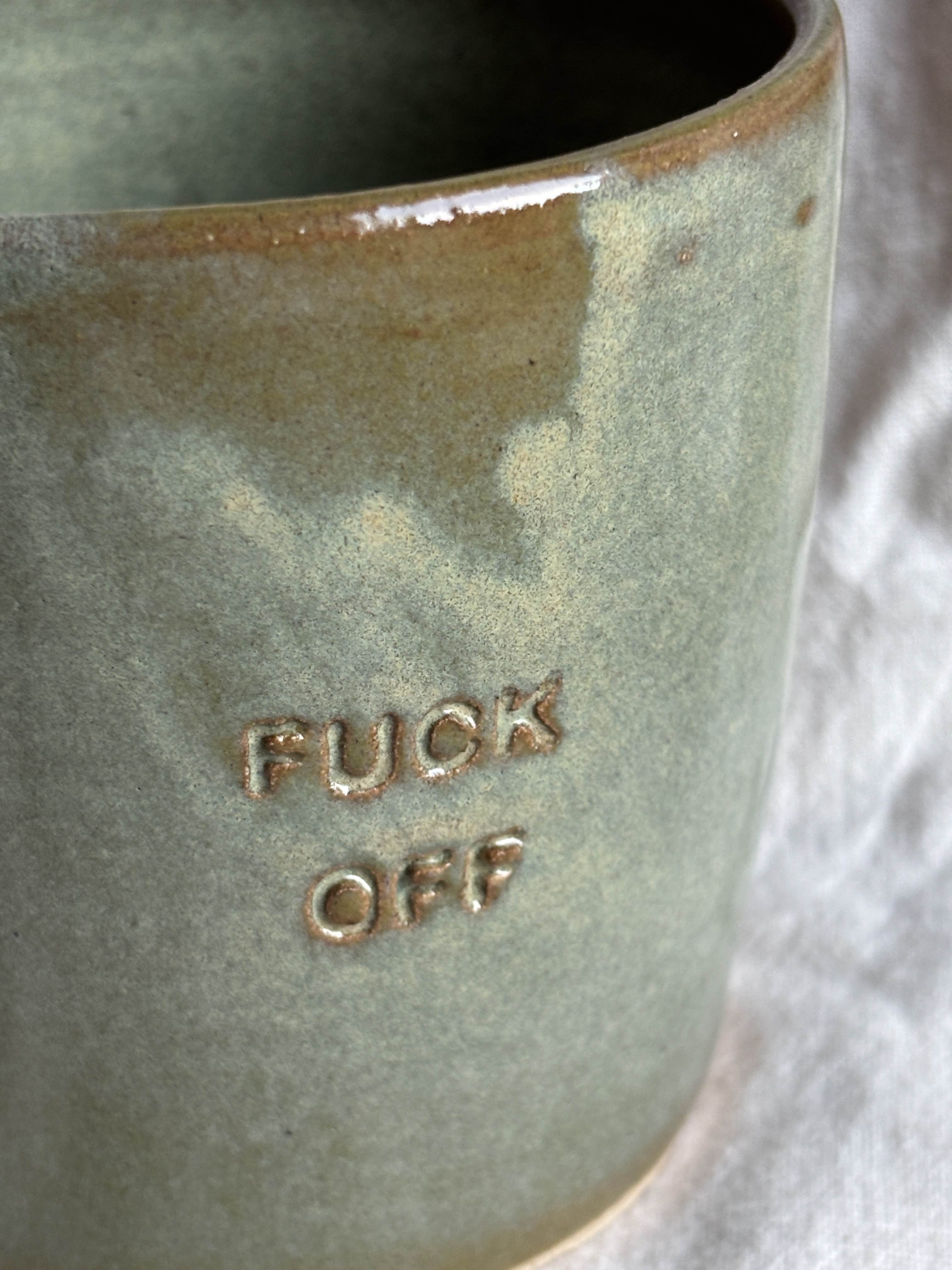 Fuck Off Mug (SFW Edition)