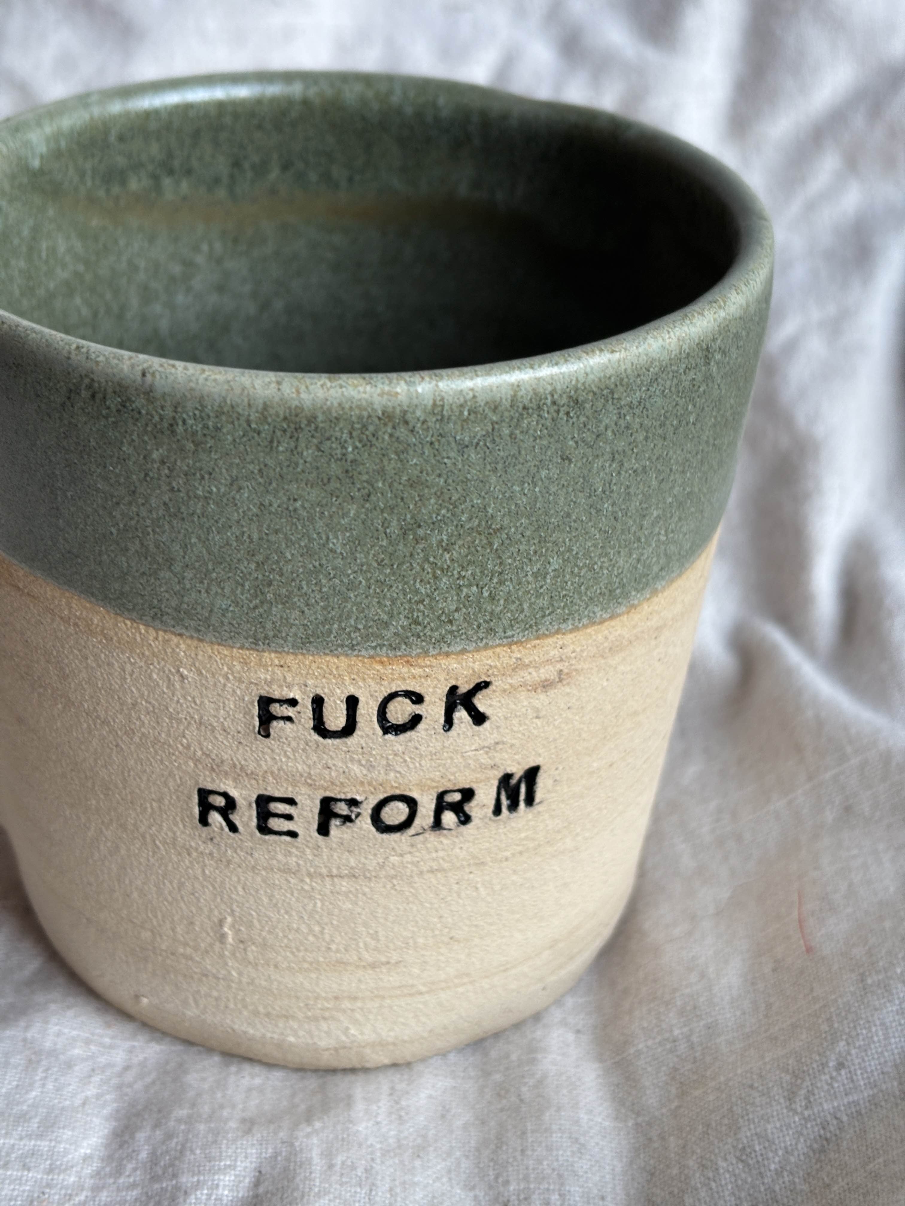 Fuck Reform Mug