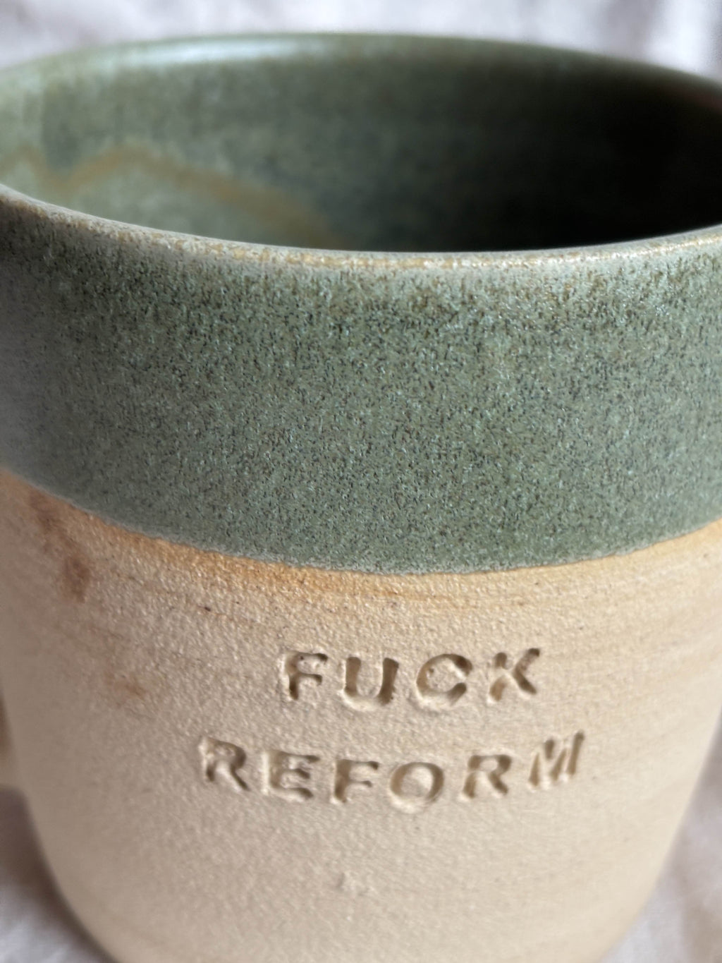 Fuck Reform Mug (SFW Edition)