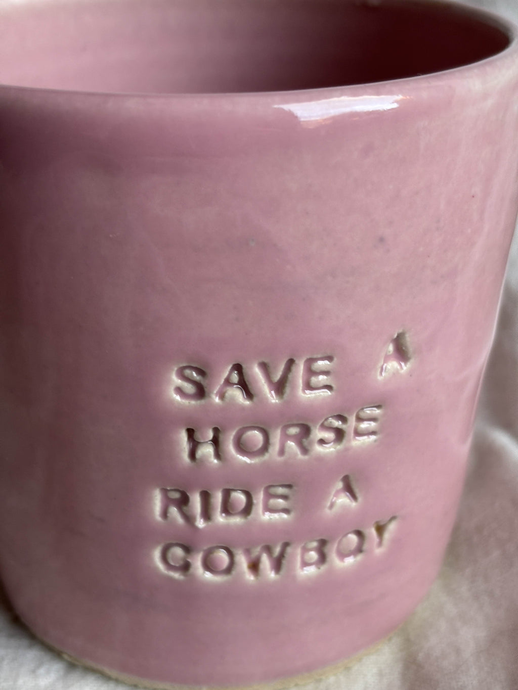 Save a horse, ride a cowboy mug (SFW Edition)
