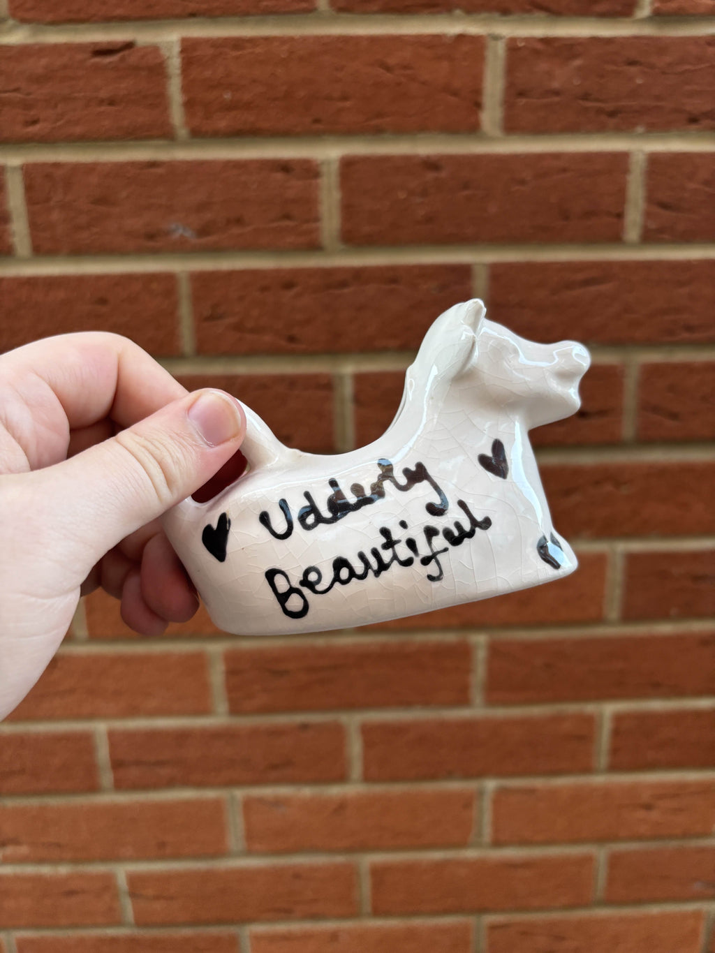 Udderly Beautiful Milk Jug/Poorer